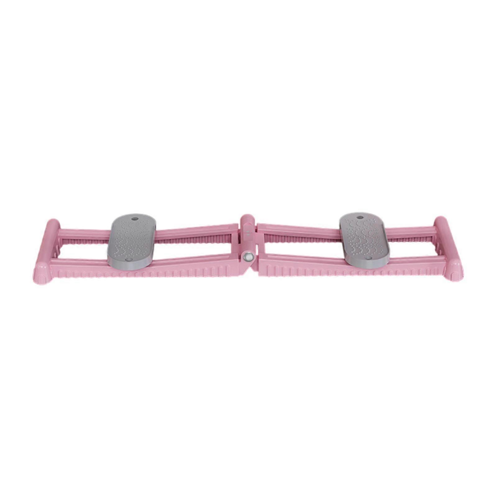 Leg Exercise Equipment Foldable Home Workout Equipment Inner Thigh Exerciser Pink