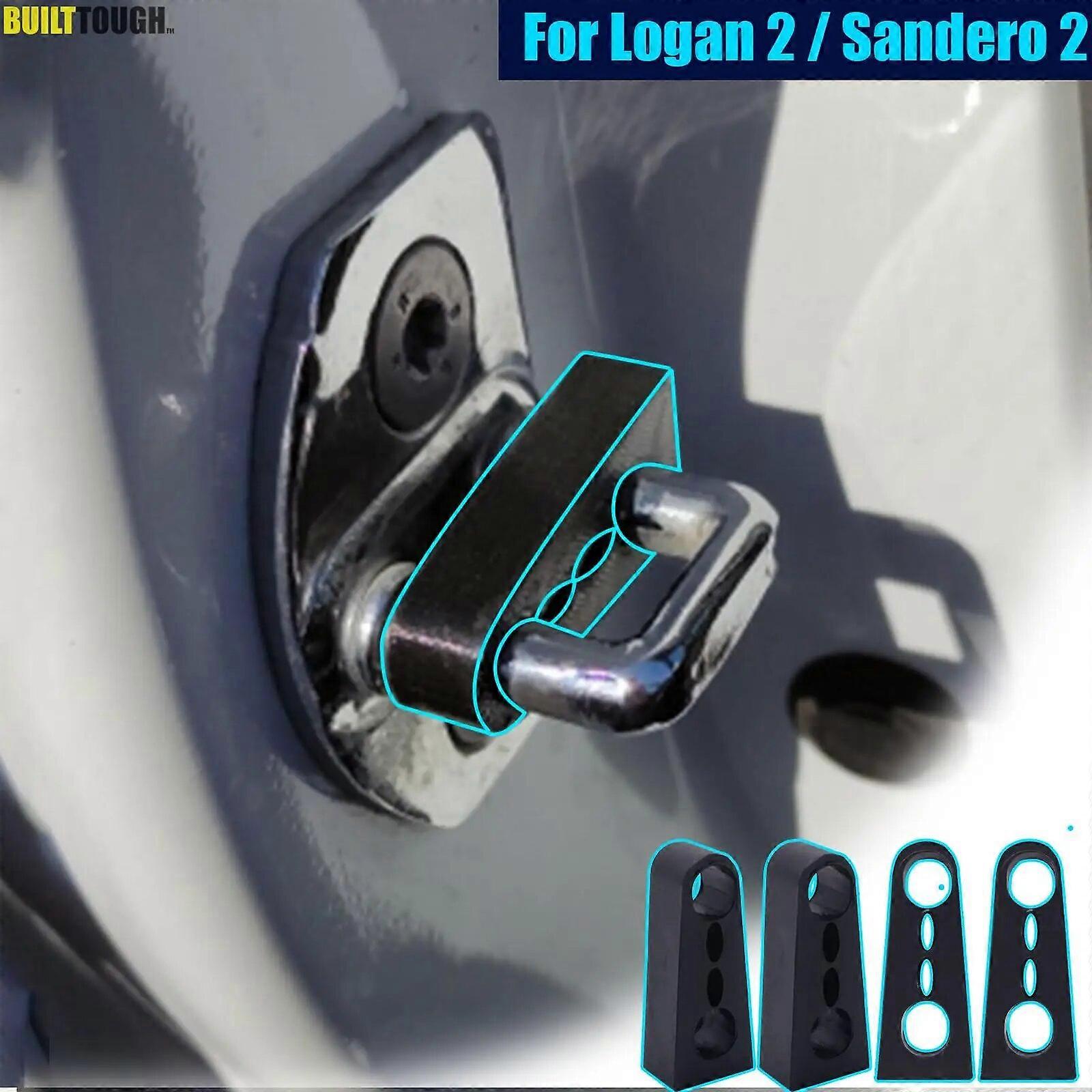 Door Lock Damper For Renault Logan 2 / Sandero 2 20142022 Soundproof Sound Insulation Quiet Deaf Creaking Screaks Noise Seal