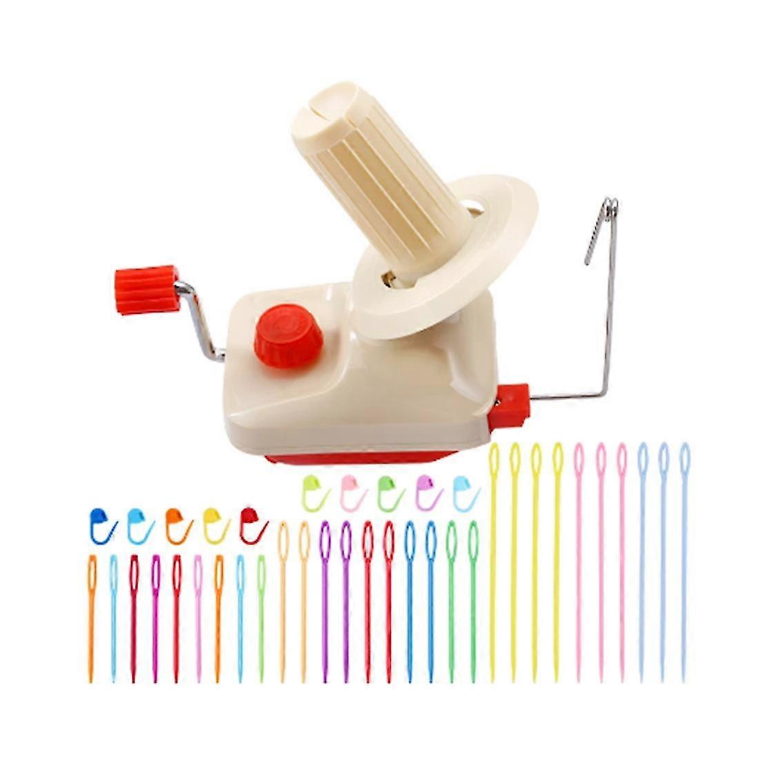 Winding Machine Knitting Machine Handheld Yarn Winder Fiber String Line Ball Winding Manual Wool Wi