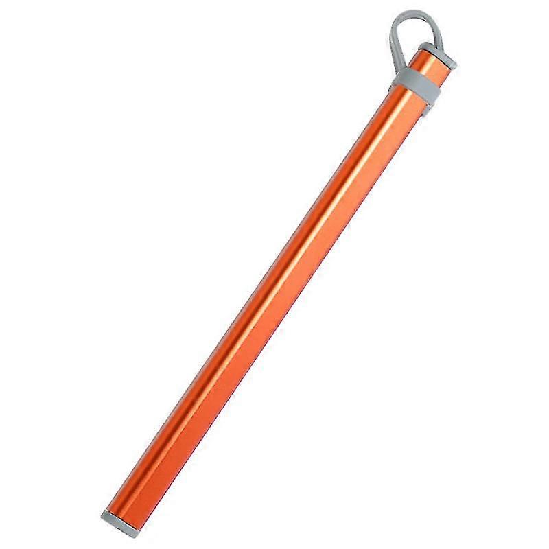 Chopsticks Storage Tubes Aluminum Alloy Box Case for Titanium Chopsticks Storage Box Without Chopsticks Orange