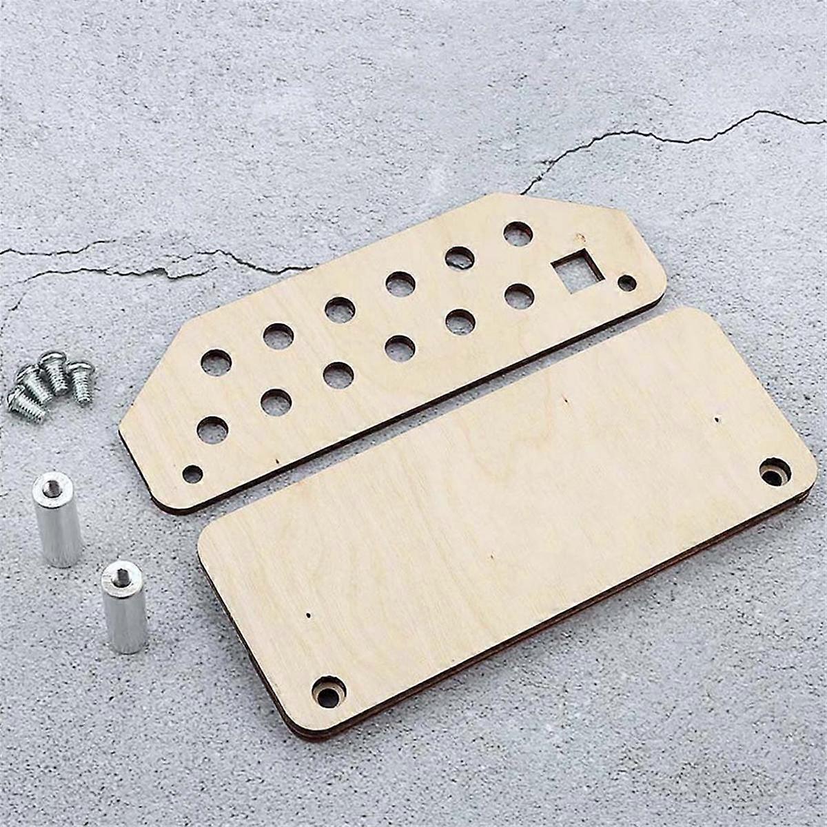 Carving Storage Rack Multi Hole Organizer Wooden Rack for Carving Tools