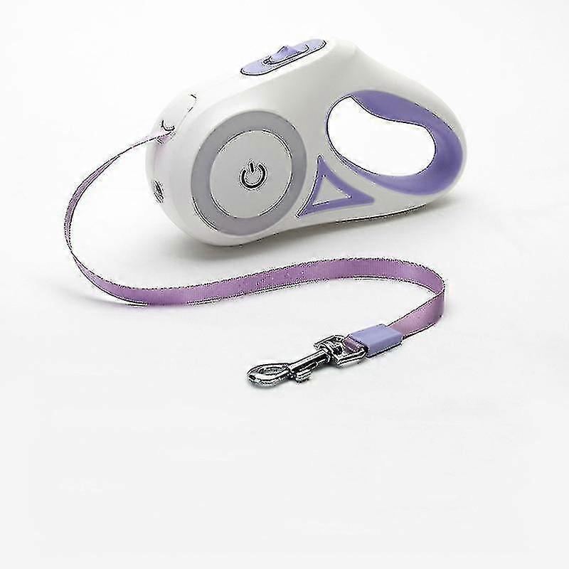 Dog Leash With Light Automatic Retractable Dog Walking Leash