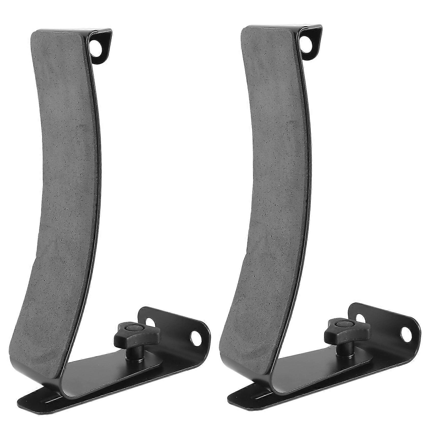 2xアルミニウムクラシックギターサポートサクションスチームラインギターサポートフレームギターサポート