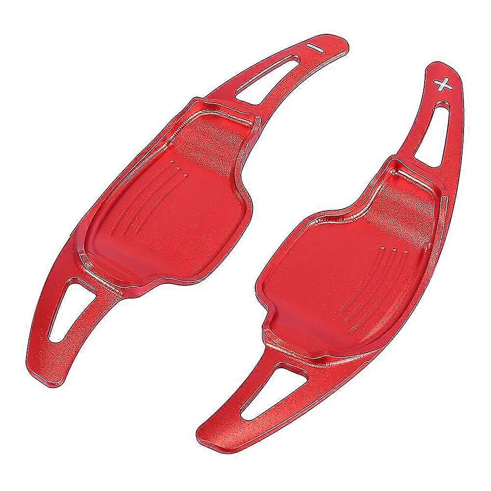 1 Pair Steering Wheel Shift Paddle Red For Cadillac Xt5 Buick