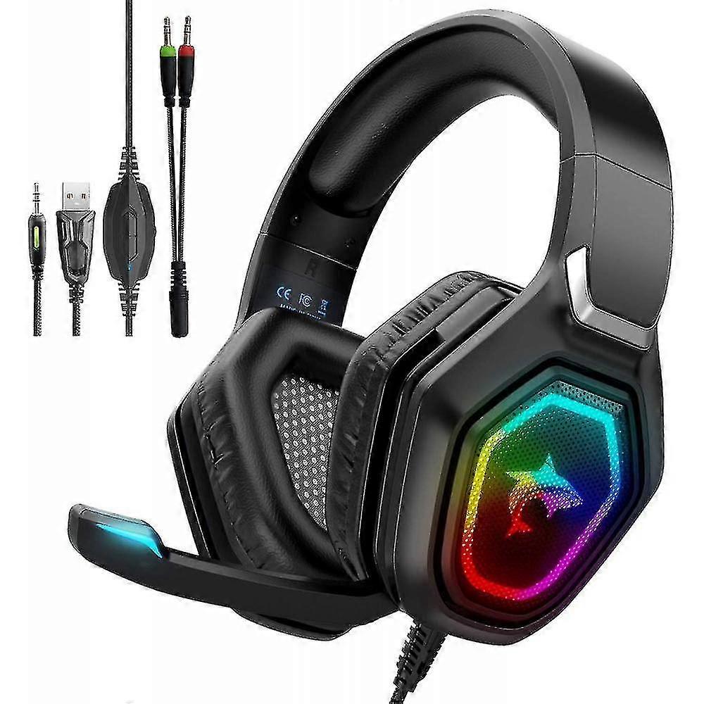F3 Gaming Headset For Ps5 Ps4 Xbox One Pc Nintendo Switch