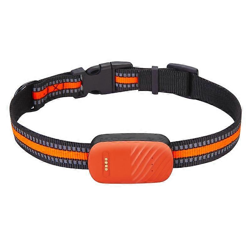 G51 2/4G GPS Tracker Waterproof Anti-Lost Locator Smart Collar Find Device Ringing Remote Control APP for Dog orange