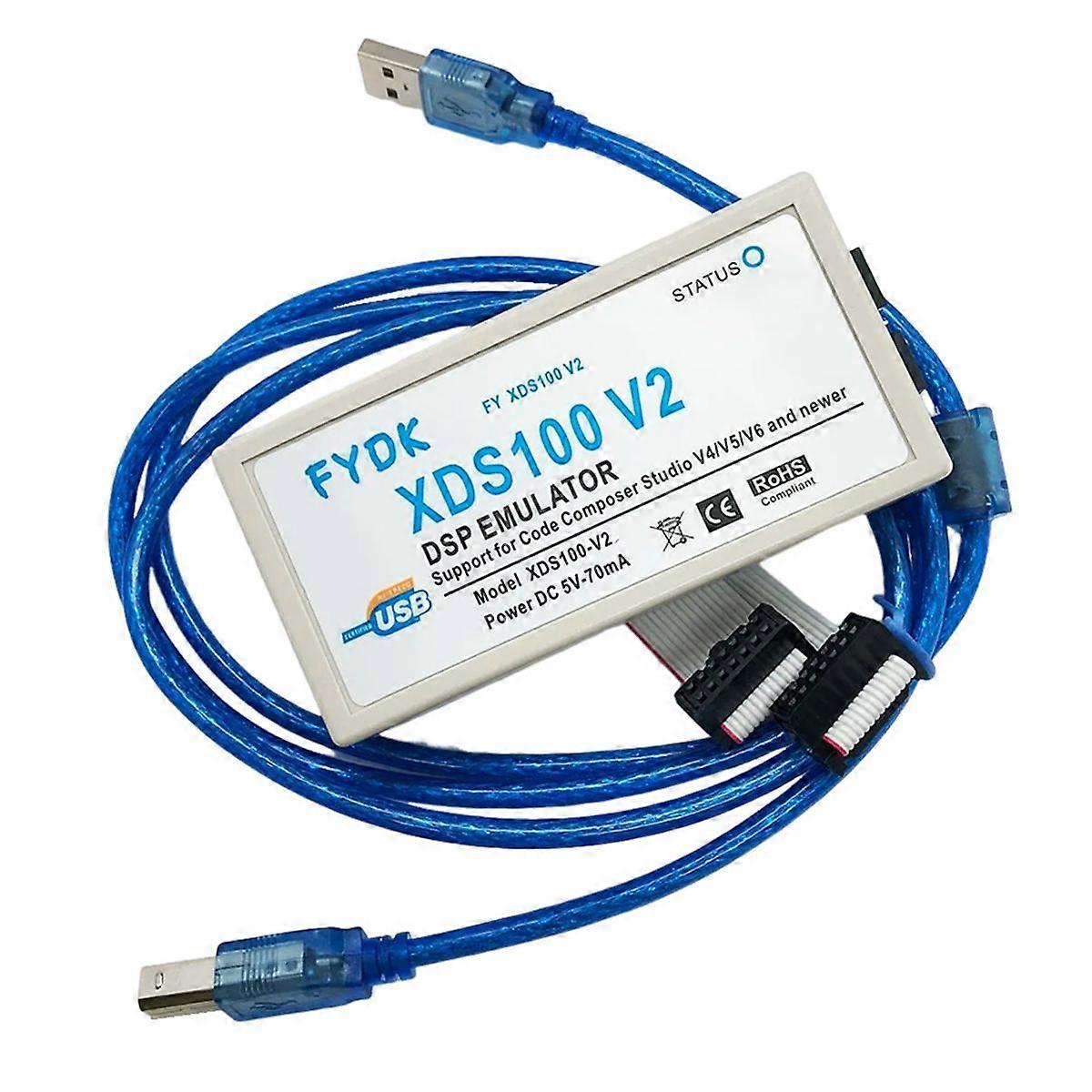 DSP Emulator Programmer XDS100 XDS100V2 JTAG Debugger Geeignet für TI ARM9 A8 TMS320 TI DSP CCS5-CC