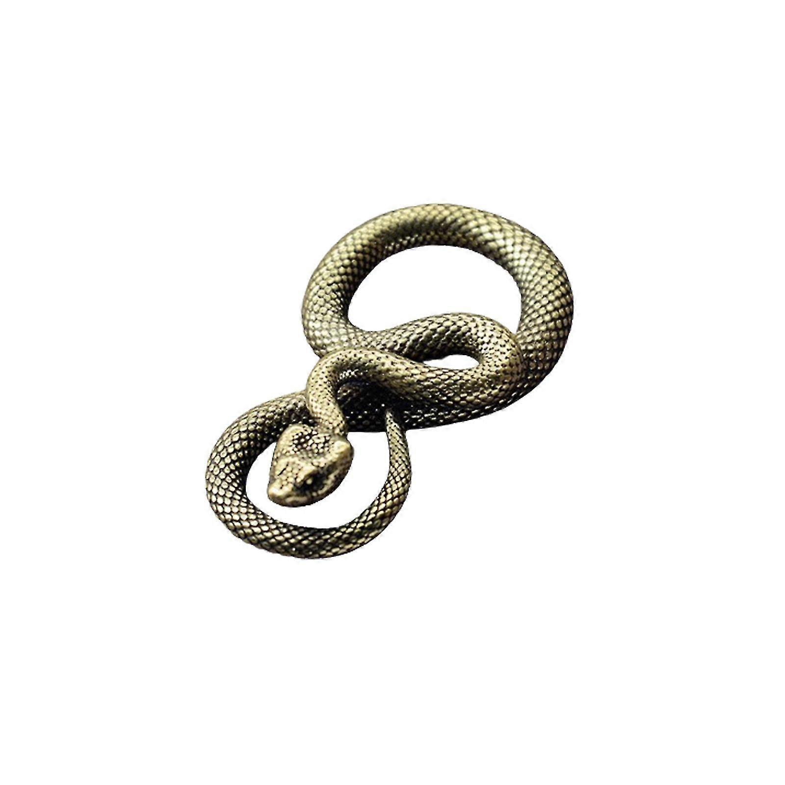 Brass Snake Snake Keychain Waistband Belt Keychain Flye244202