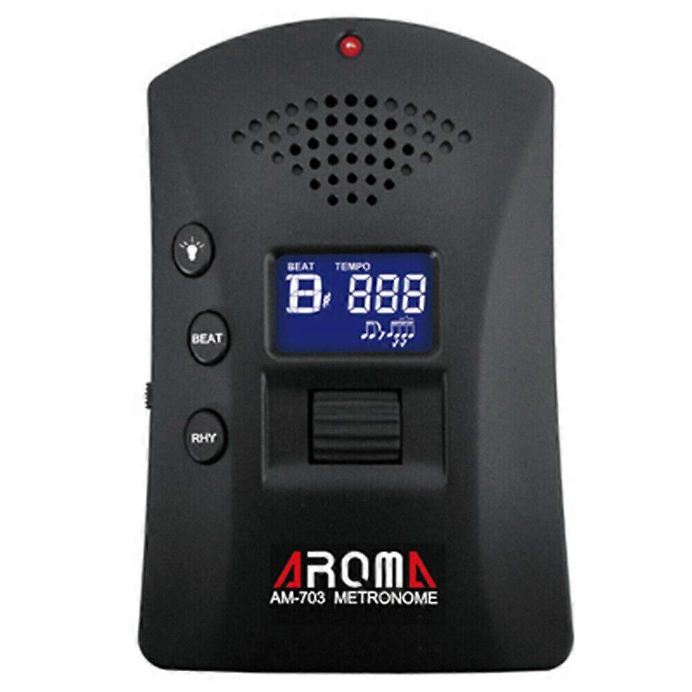Aroma Am-703 Guitar Metronome /aroma Earphone Output/ Instruments Generator Guitar/bass/violin/ukulele
