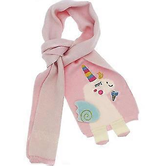 Kids Unicorn Scarf - Soft Knit Neck Warmer For Toddlers & Children 2-10 Years