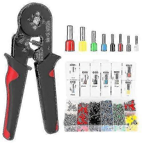 Hsc8 6-4 0.25-10m Awg23-7 Ferrule Crimping Tool Kit High Hardness