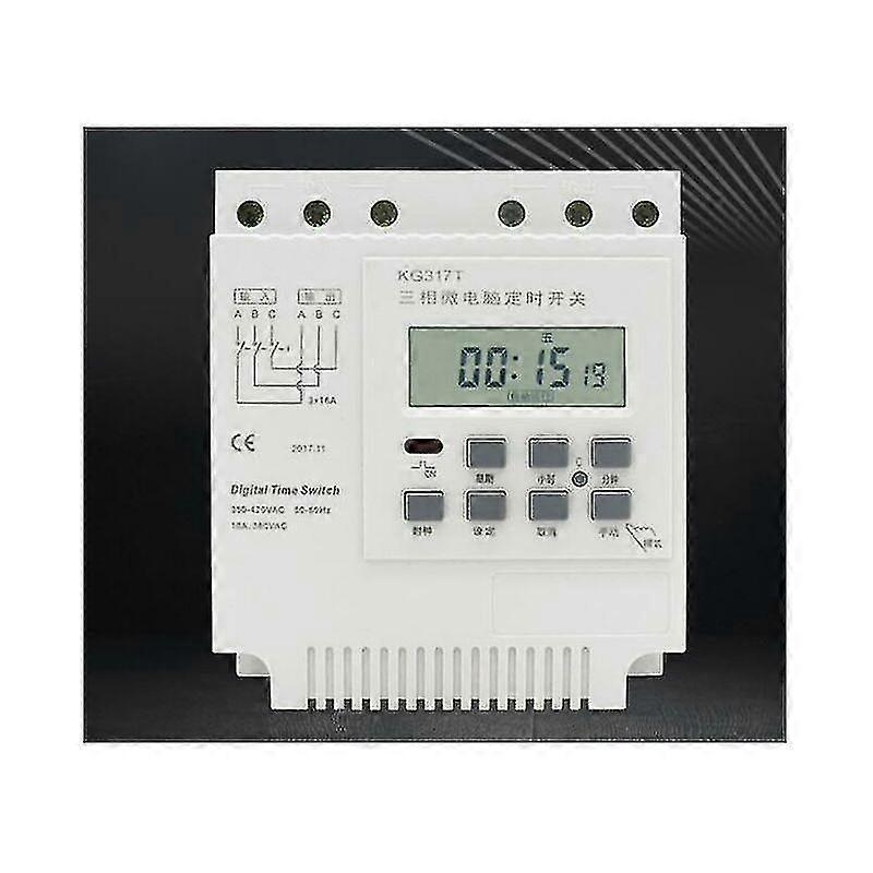 Programmierbare Zeit Relais Wöchentliches Relais Power Timer Schalter Dreiphasig Timer Schalter Smart Digital Clock