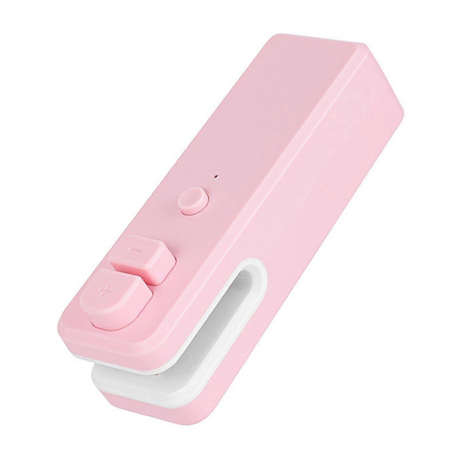 USB Charging Mini Plastic Bag Sealing Machine - Pink