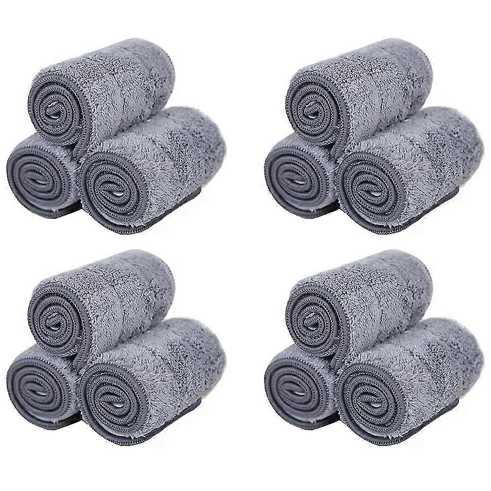 Replacement Microfiber Pads Dust Push Mop Cloth For Flat Squeeze Mop Easy To Use And Clean Microfib