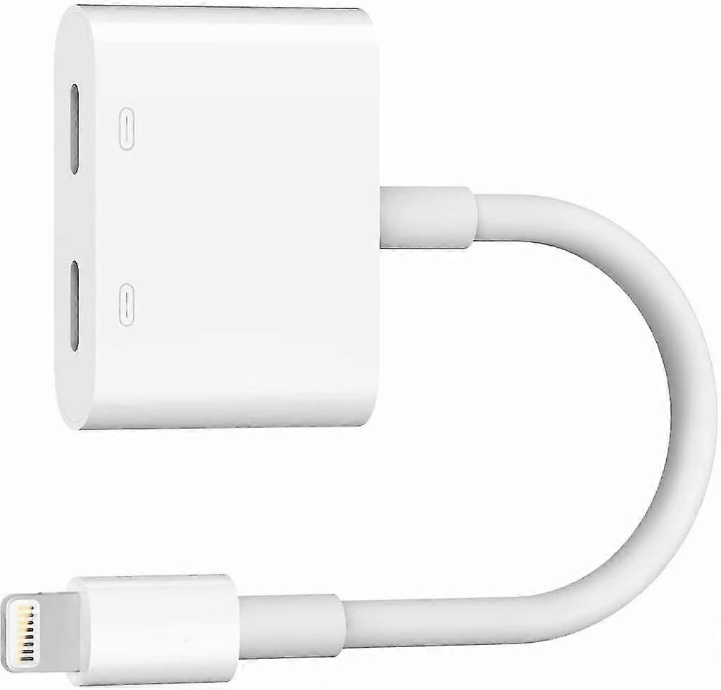 Lightning Audio And Charging Adapter (suitable For Iphone 11, 11 Pro/pro Max, Xs, Xs Max, Xr, X, Se, 8/8 Plus And Other Devices)