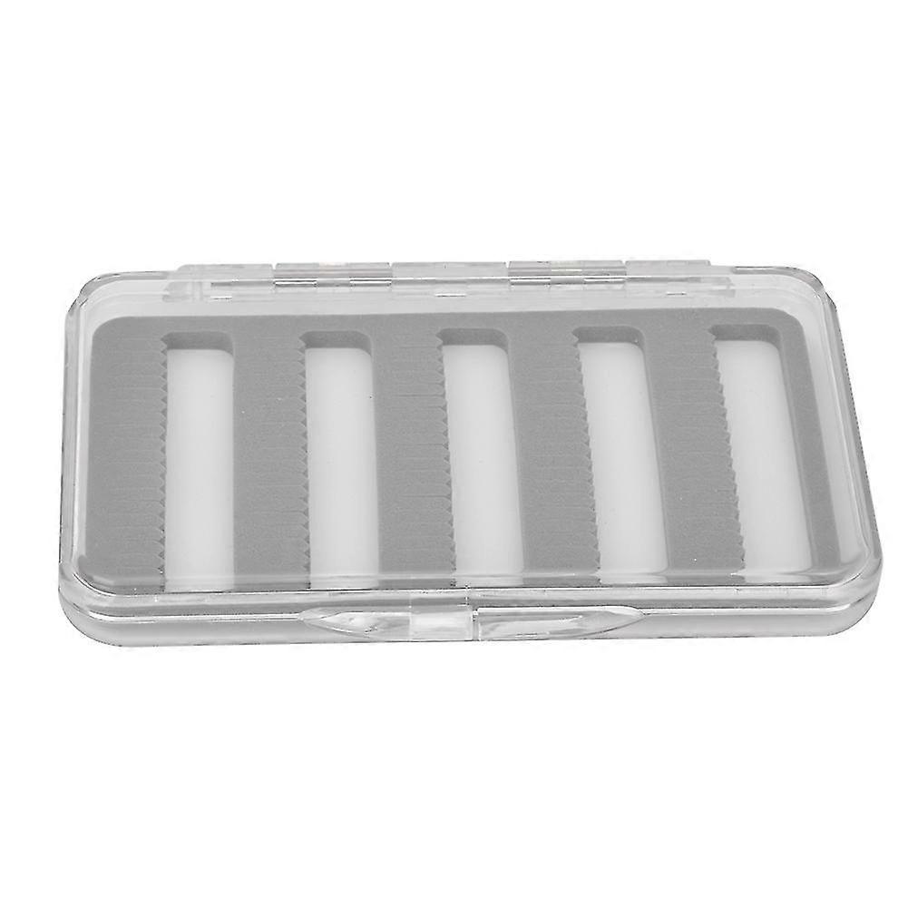Fishing Accessory Waterproof Transparent Fly Lure Box Storage Case Container Organizer