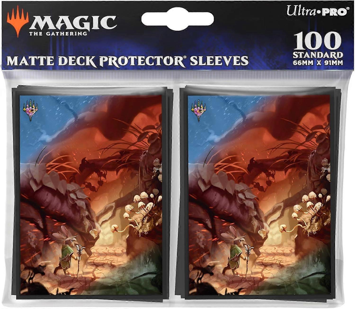 MTG Bloomburrow 100ct Προστατευτικό Καταστρώματος Μανίκια Πράσινο