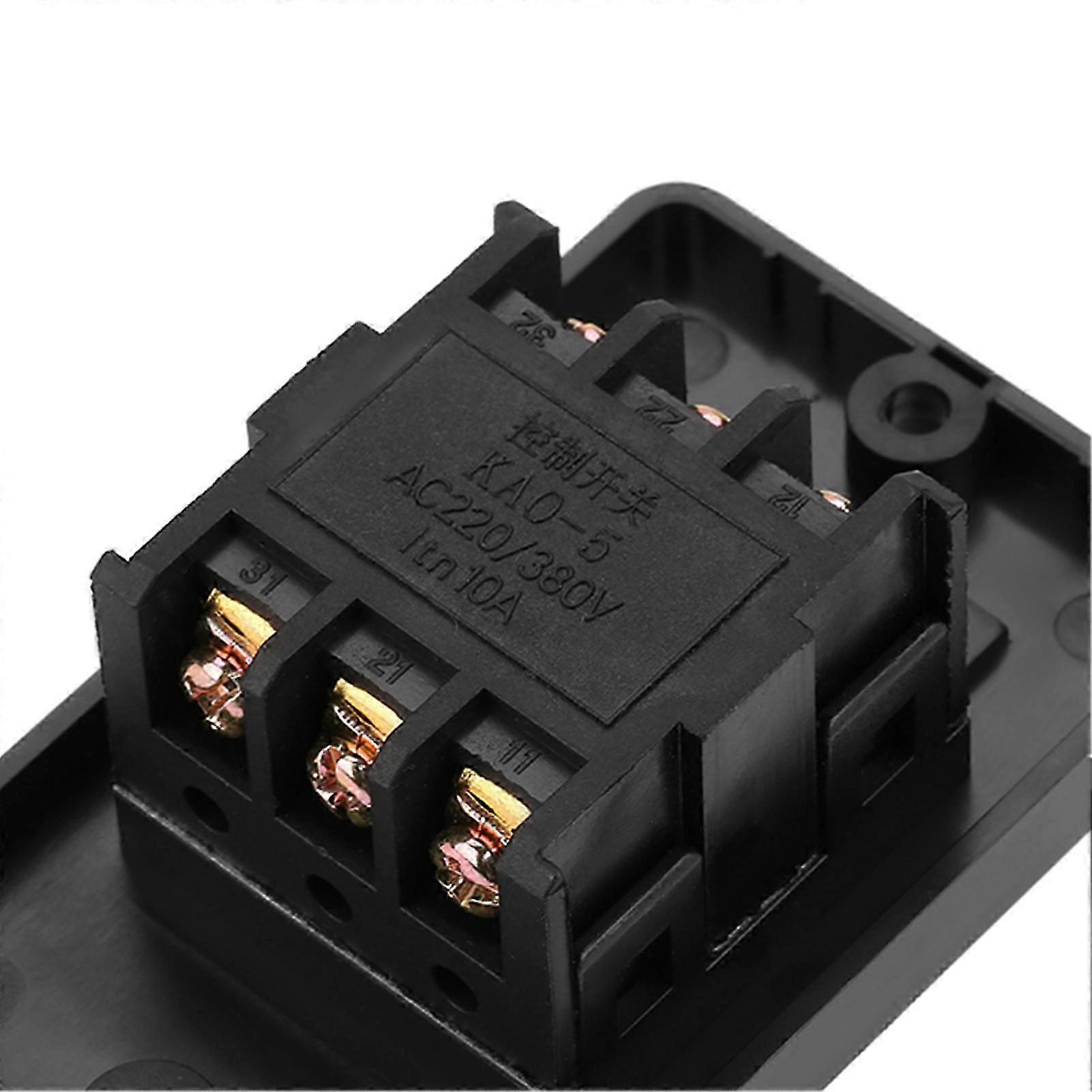 AC220V/380V 10A Waterproof ON/OFF Pushbutton Switch Push Button | Fruugo UK