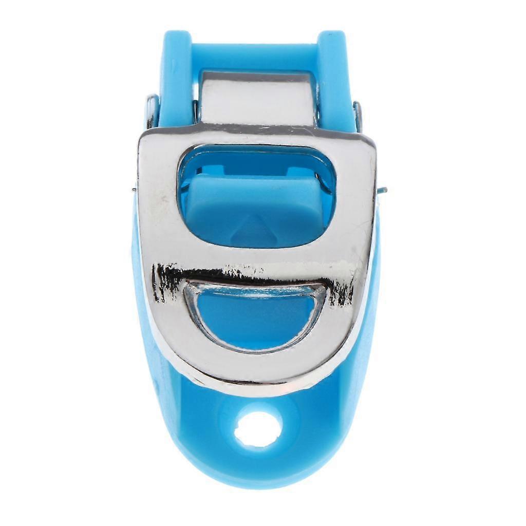Inline Skating Spider Buckle Roller Skate Boot Clasp Blue