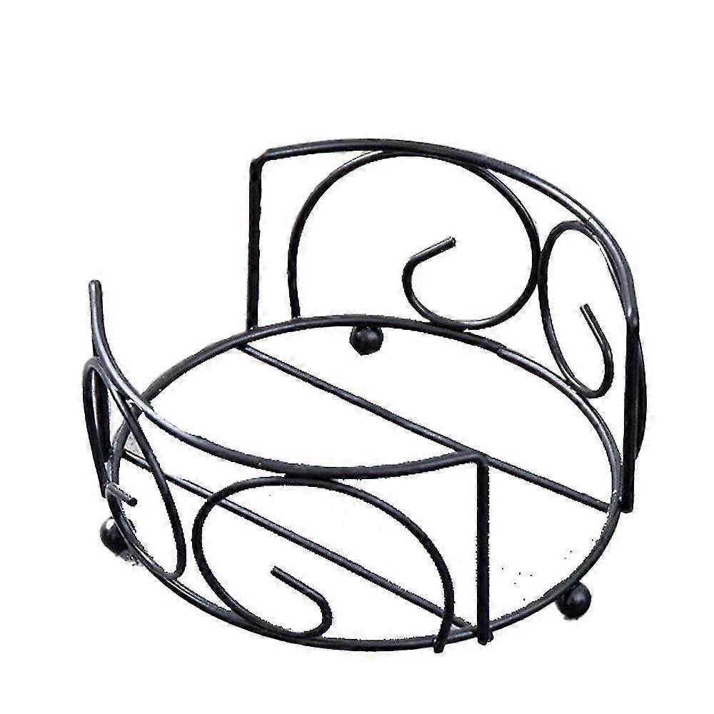 حامل كوستر معدني ، حامل كوستر شراب الحديد لمجموعات كوستر مربعة أو مستديرة ، يحمل ما يصل إلى 7 قطع وقايات