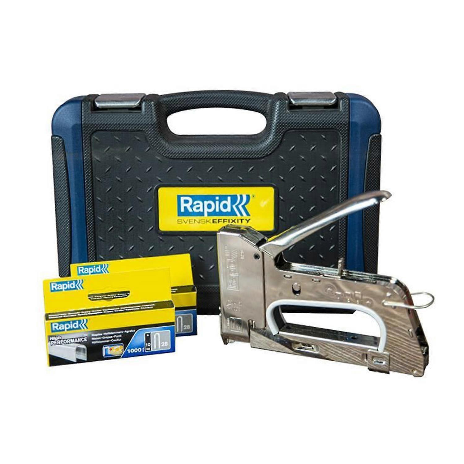 R28 Cable Tacker Staples & Carry Case