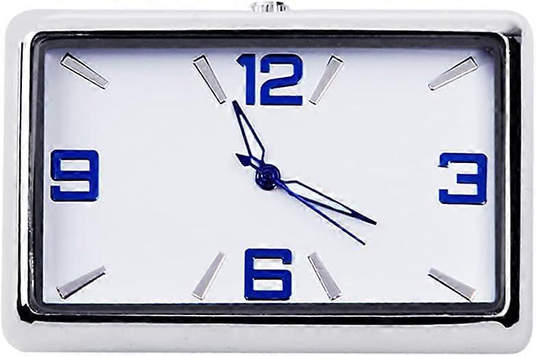 Car Pointer Clock,Analog Quartz Clock Mini Car Clock Quartz Clock Car Clock Decoration Dashboard Clock
