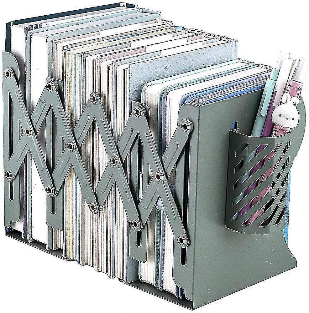 Adjustable Bookend For File Magazine Binder Holder, Book End For Heavy Book