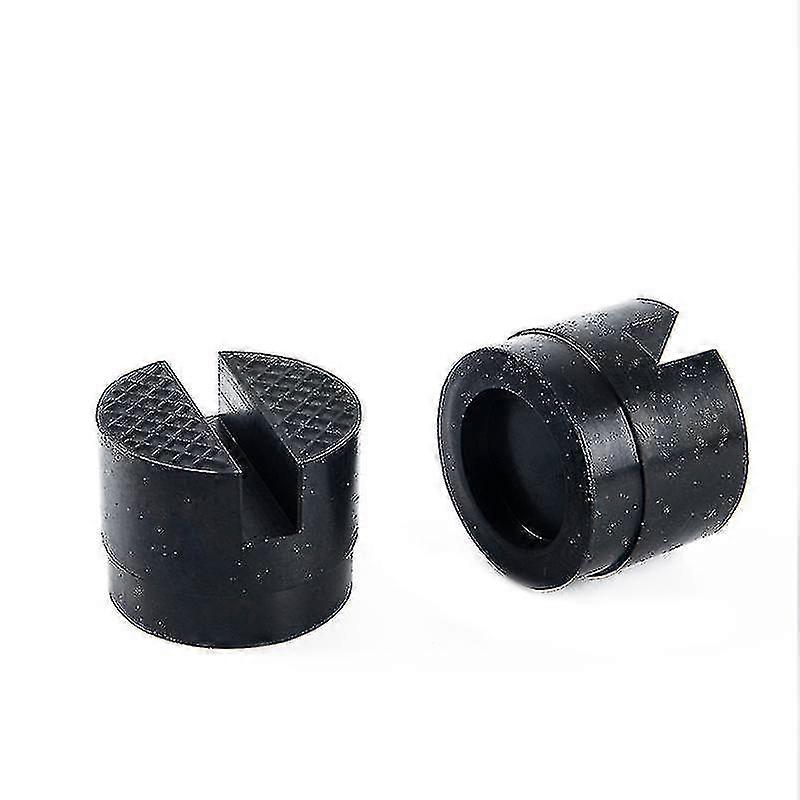 Vehicle Car Black Jack Rubber Pad Anti-Slip Rail Adapter Support Block Heavy