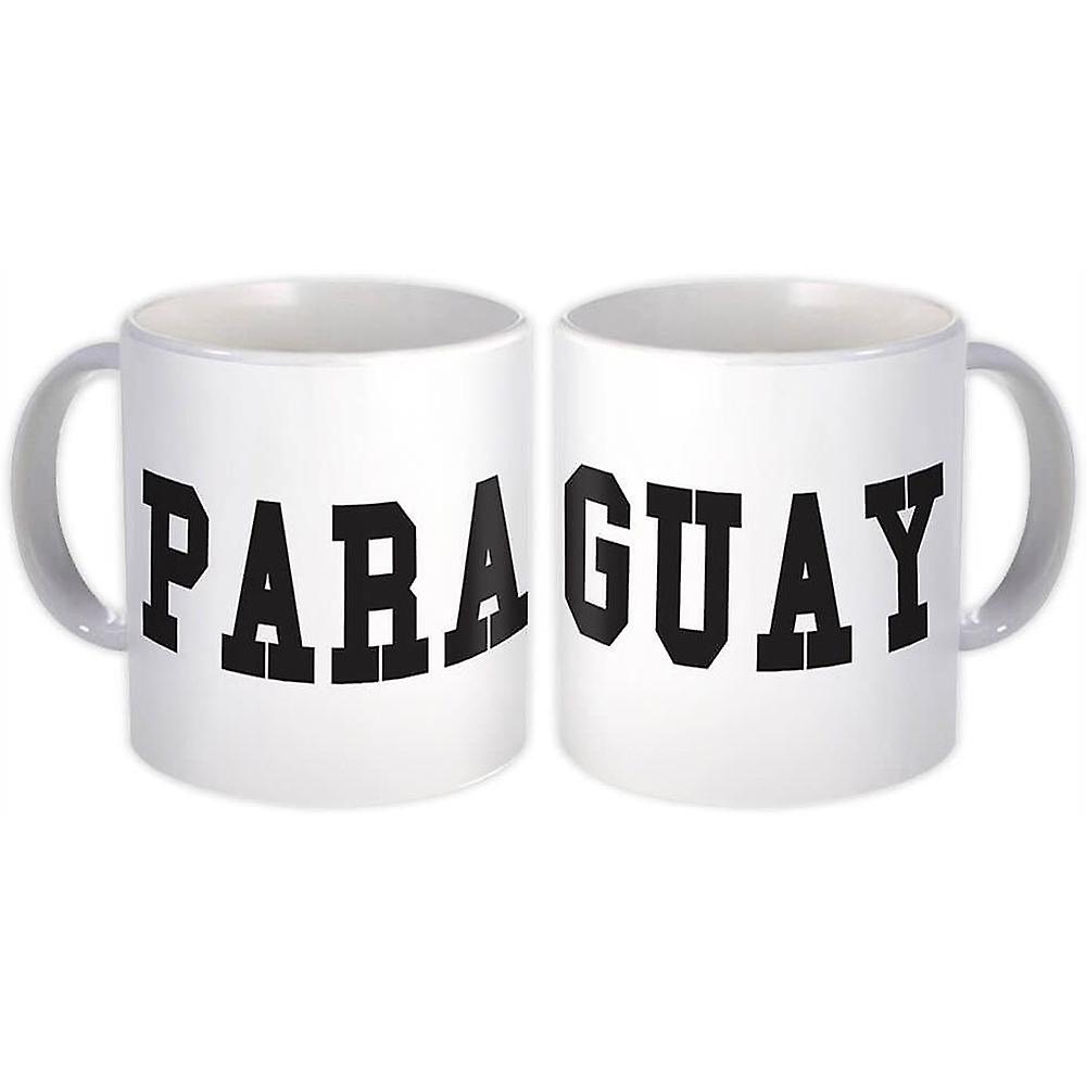 Mug cadeau: Drapeau du Paraguay