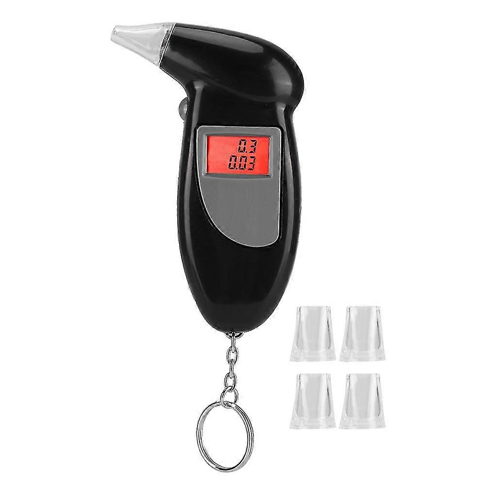 Portable Breath Lcd Digital Display Alcohol Tester/analyzer With Backlight