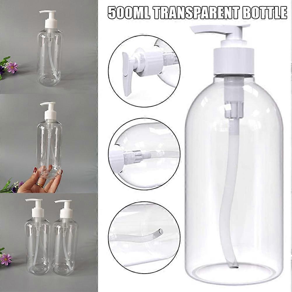 Portable small Transparent Plastic Empty Spray Bottle Refillable Bottles