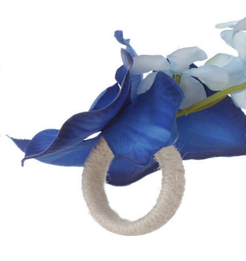 Multicolor Napkin Ring Set for Weddings and Holidays