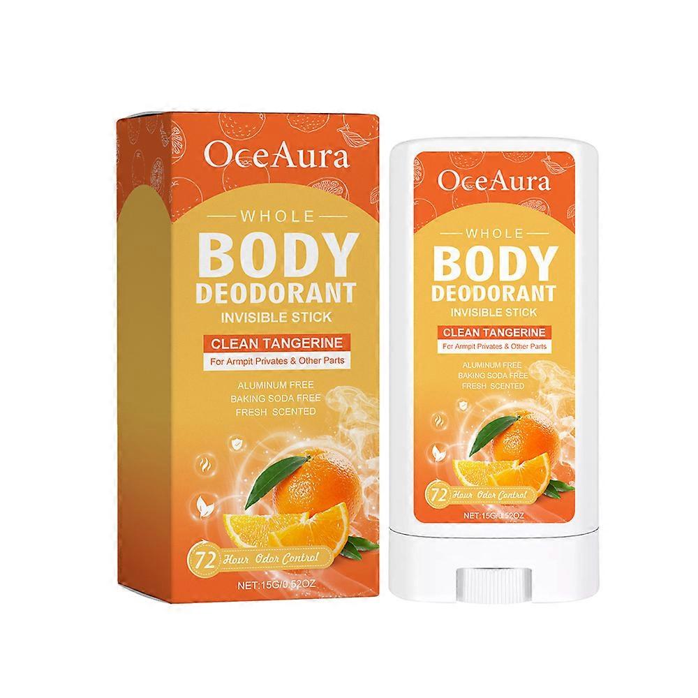 Body Deodorant Stick Whole Body Refreshing Fragrance Antiperspirant Fade Armpit Odor Portable Solid Perfume