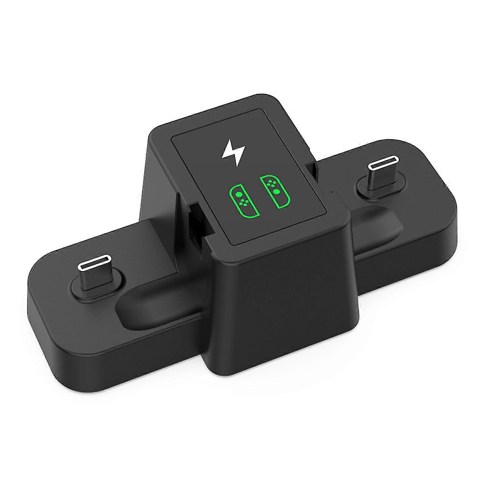 2 in 1 Game Controller Handle Charging Dock for Switch/Switch OLED Joypad
