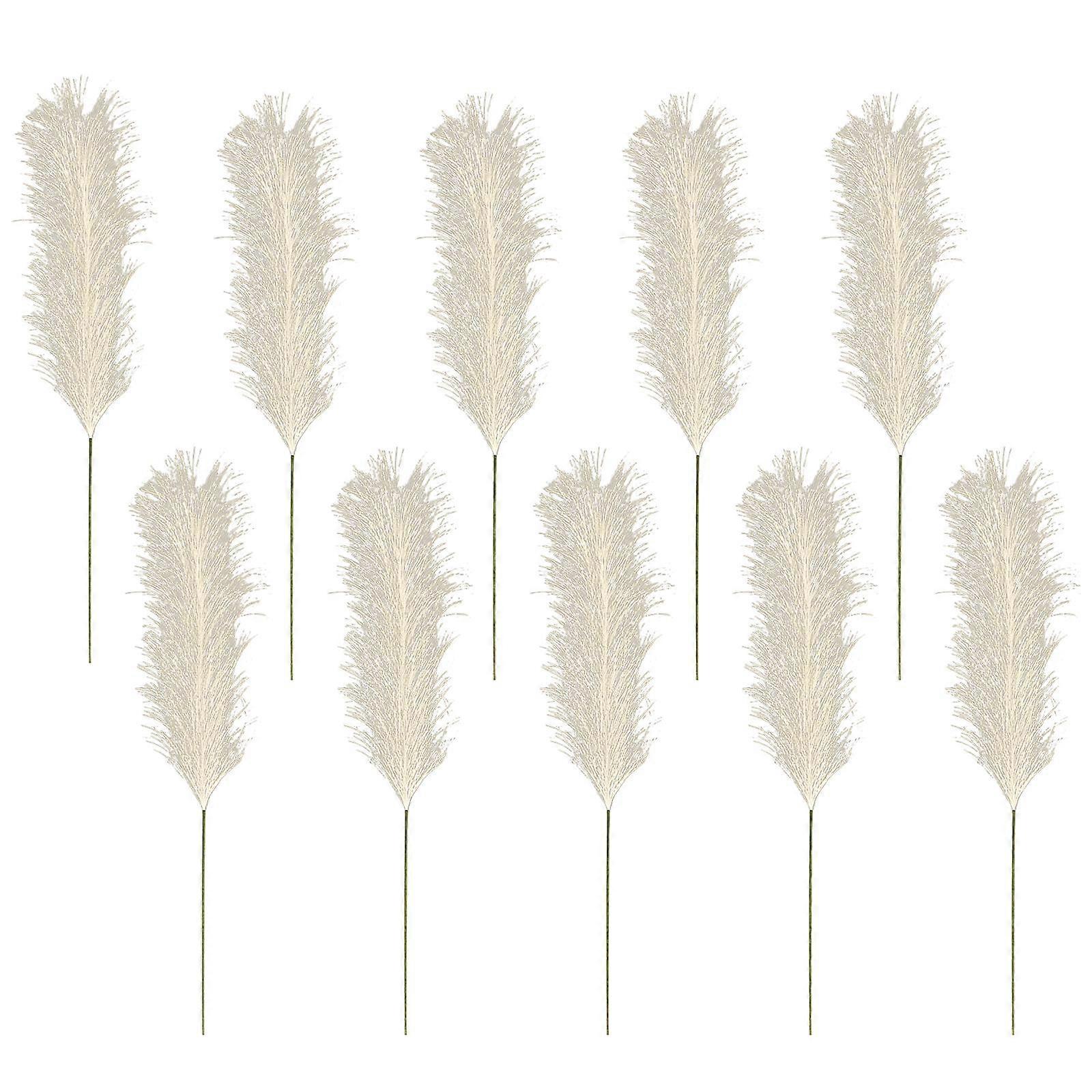 10x Artificial Pampas Grass Bouquet