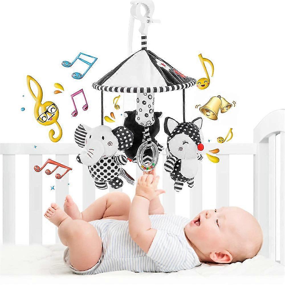 New Str Toy Hanging Rattle Toy And High Contrast Sensory Toy