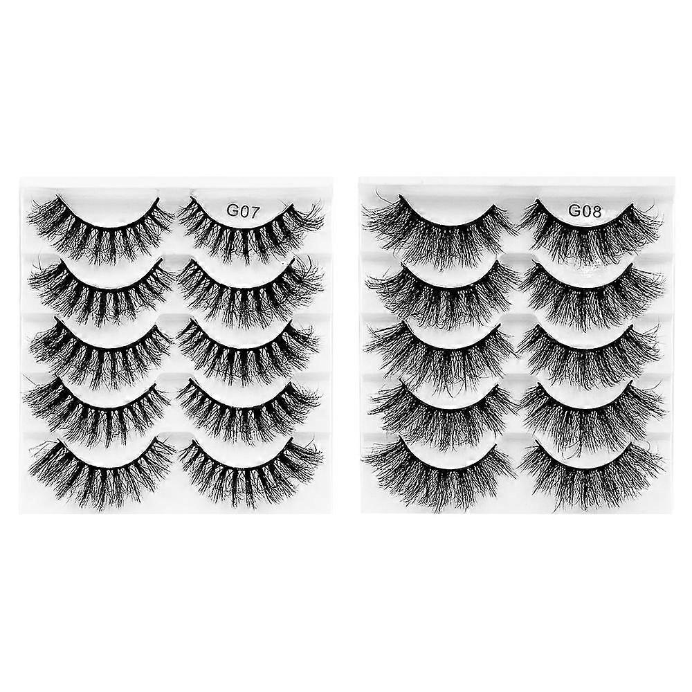 2 Sets False Eyelashes For Makeup Lash Extensions