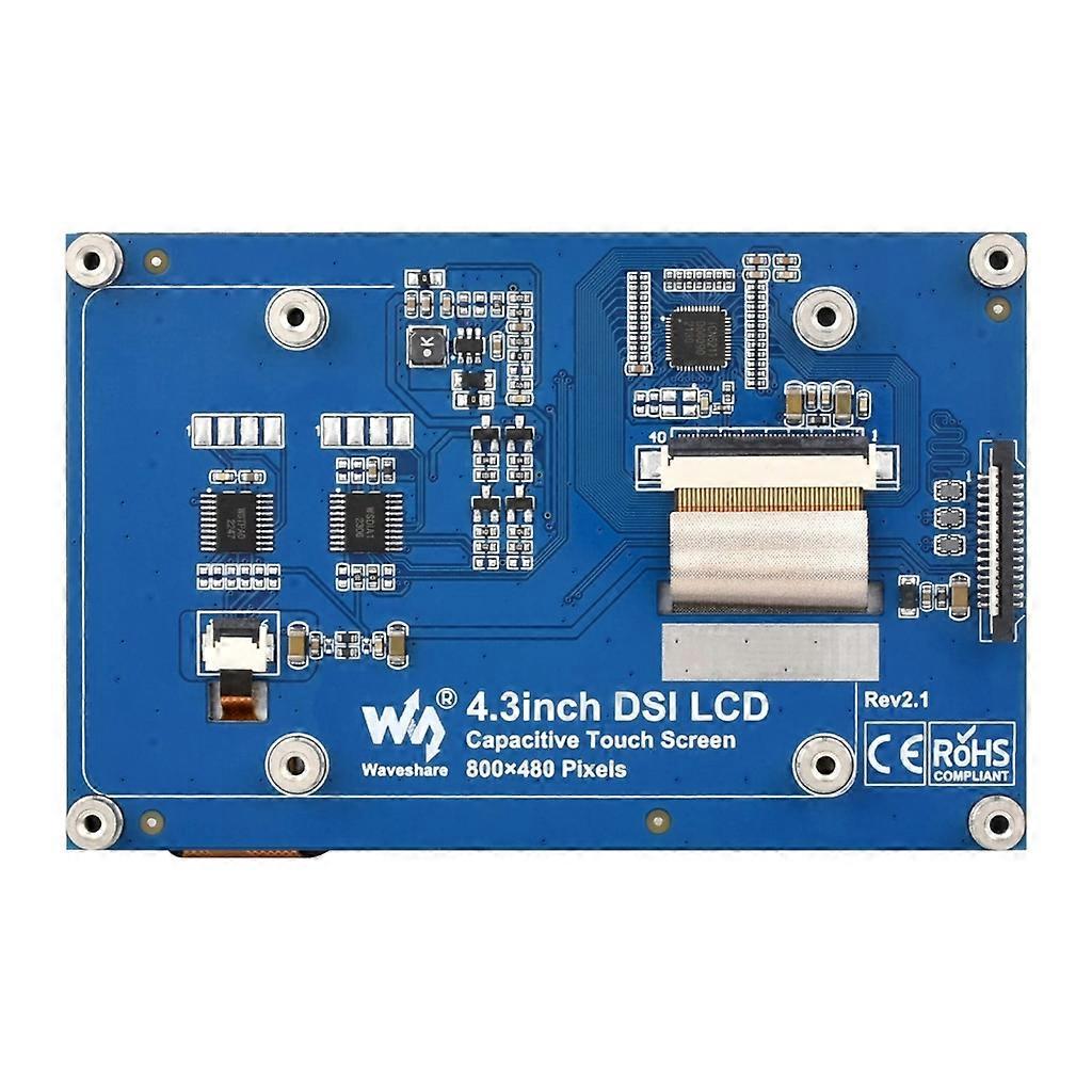 4,3 Zoll 800x480 QLED Display Monitore Bildschirmersatz für RaspberryPi 4B