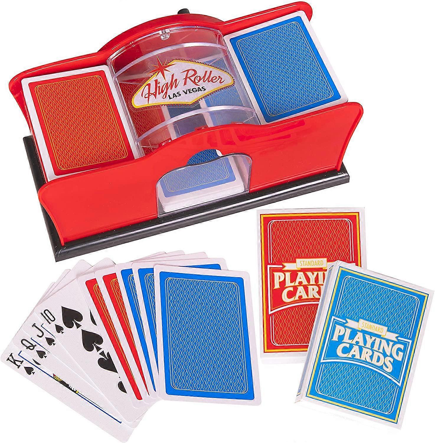 Card Shuffler Machine - Manual Hand cranked Card Shuffler