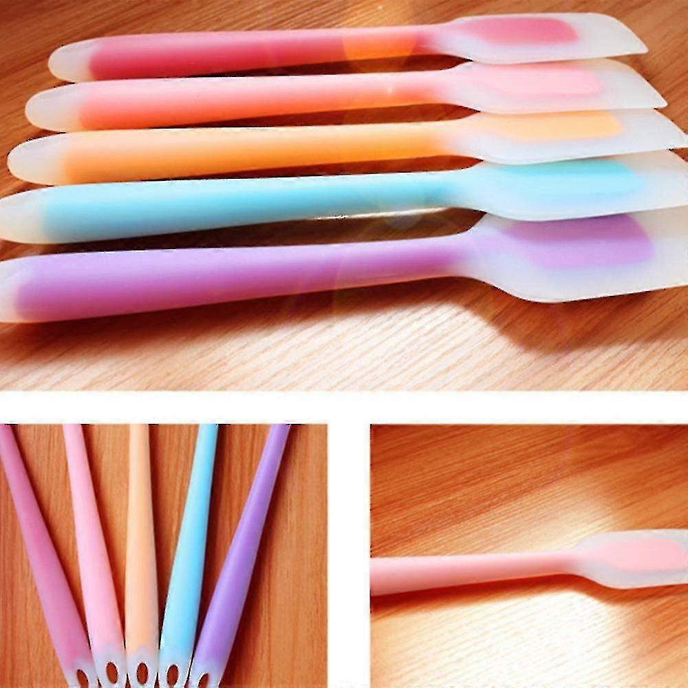 5pcs Ant Flexibele Silic Spatelas Cake Spatel Scr Ing