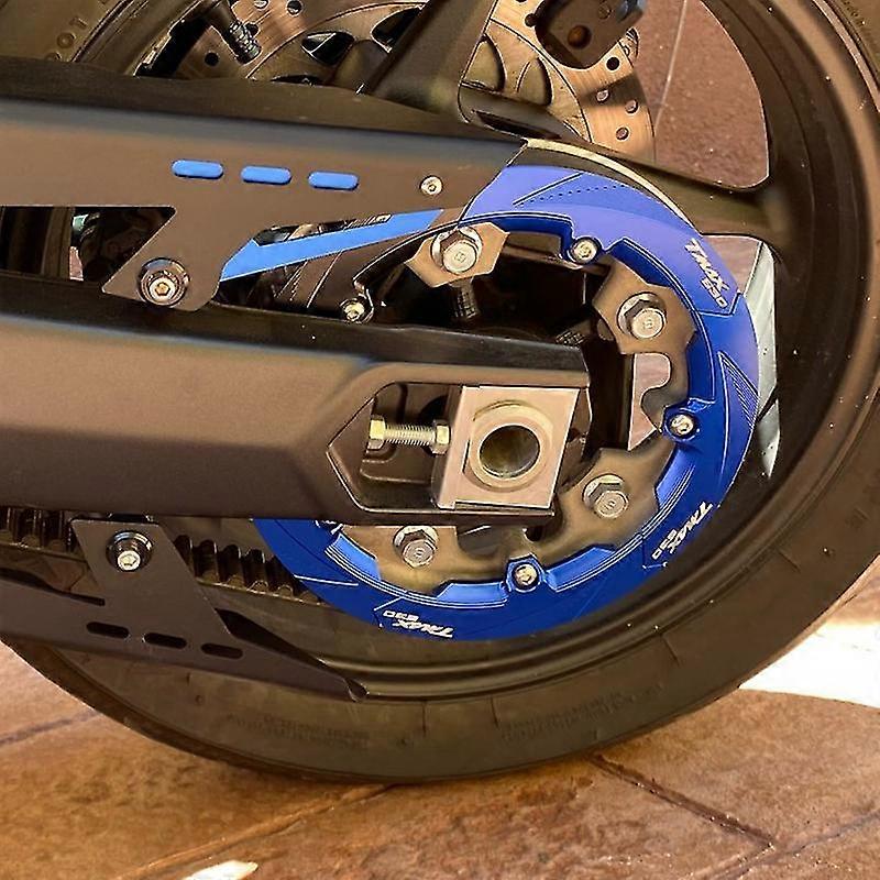 Copri Cinghia Protettiva In Alluminio Per TMAX 530 2017-2019 - Accessorio Moto Decorativo