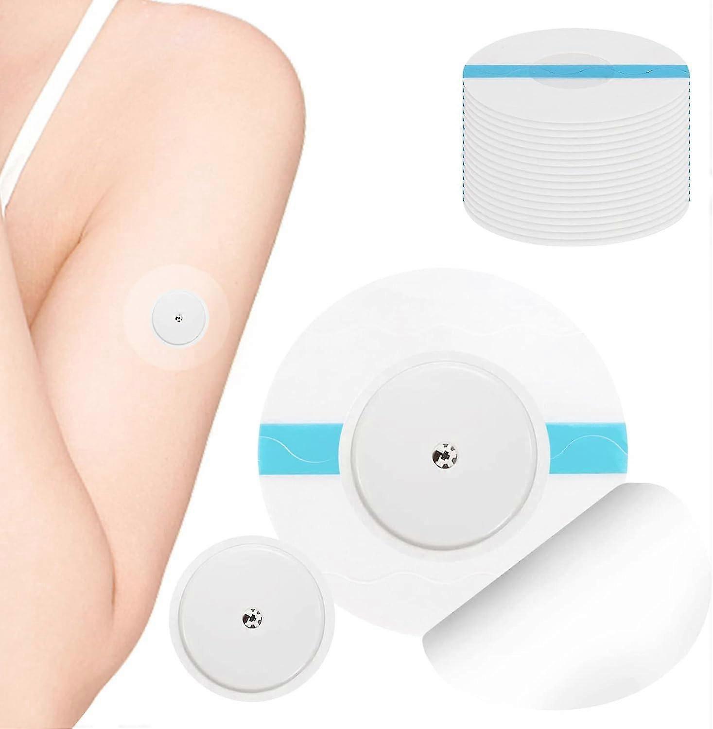 40pcs Waterproof Libre 3 Sensor Covers Transparent Skin-friendly