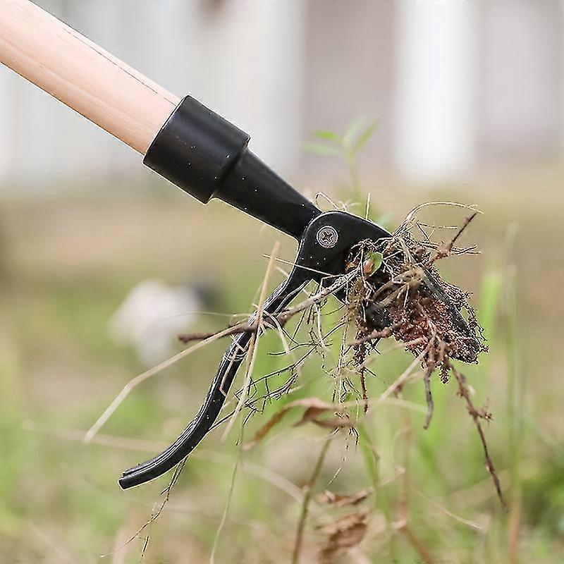 Weeding Root Lifter, Stand Up Weed Puller Without Bending Over Rooting Shovel Clip