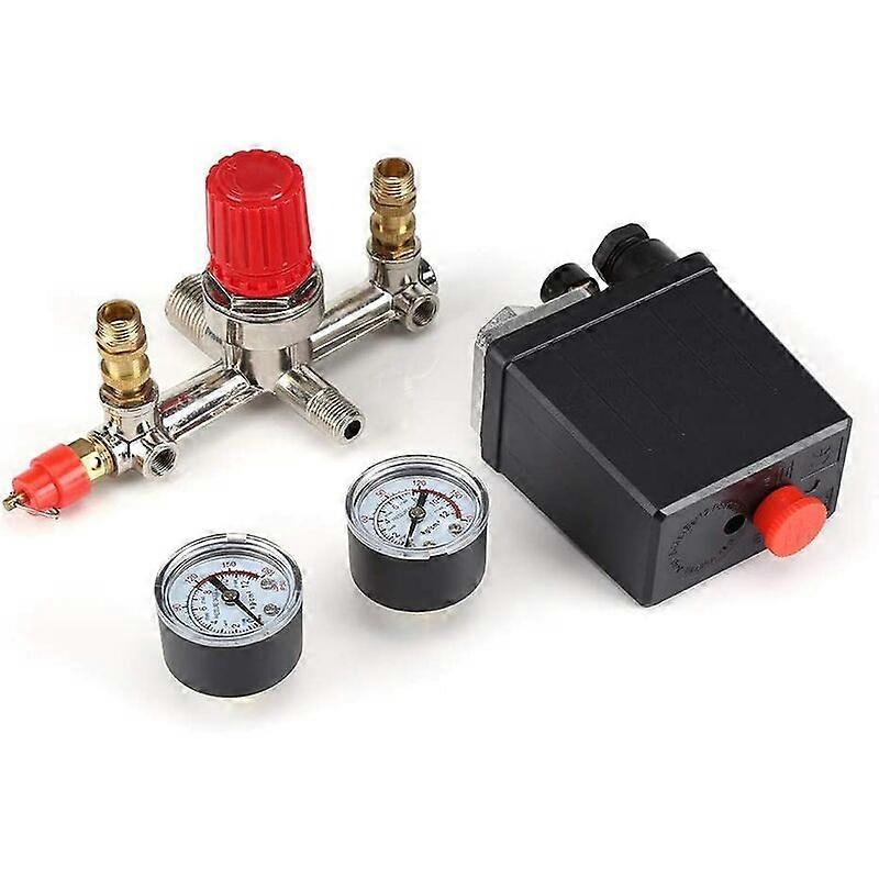 Air Compressor Pressure Switch: Regulator Gauge Valve Control Compressor Accessories