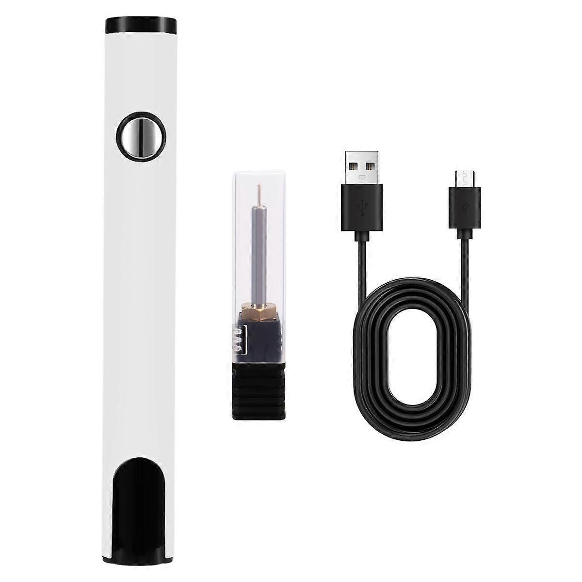510 Thread Battery Cart Pen Electric Soldering Iron Welding Kit Adjustable Voltage with Hot Thread