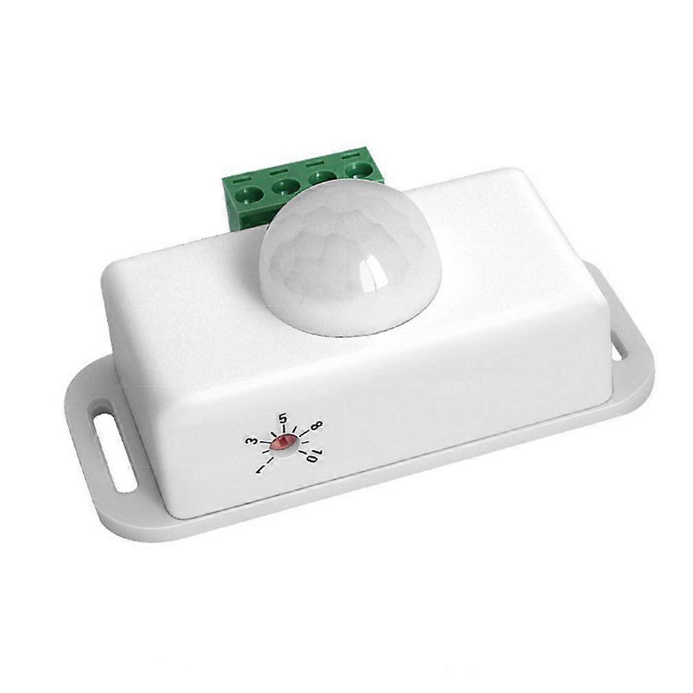 High Sensitivity Motion Sensor, DC 12V-24V Light Switch, Automatic Infrared Motion Sensor for LED Strip Light