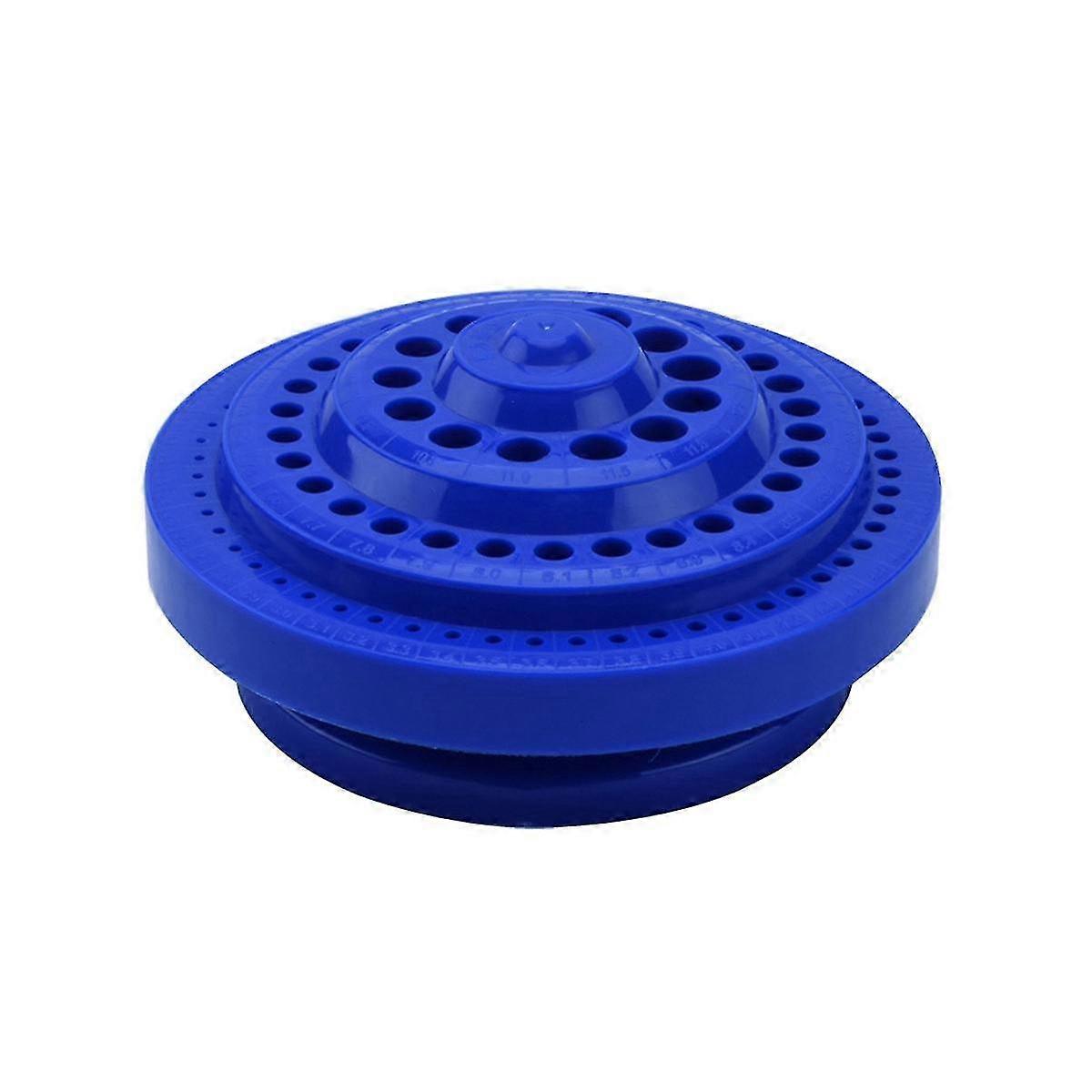 Multi- Drill Box Twist Drill Box Turntable Tool Rack Thickened 100 Hole Position