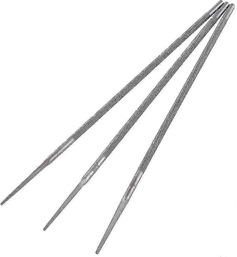 Pack Of 3 Round Files, Chainsaw Sharpener, Chainsaw Sharpener 4.8mm