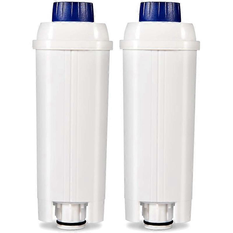 2 Pack of Coffee Machine Filter for DELONGHI DLSC002 ECAM, Esam, ETAM, BCO, EC with Activated Carbon Softener