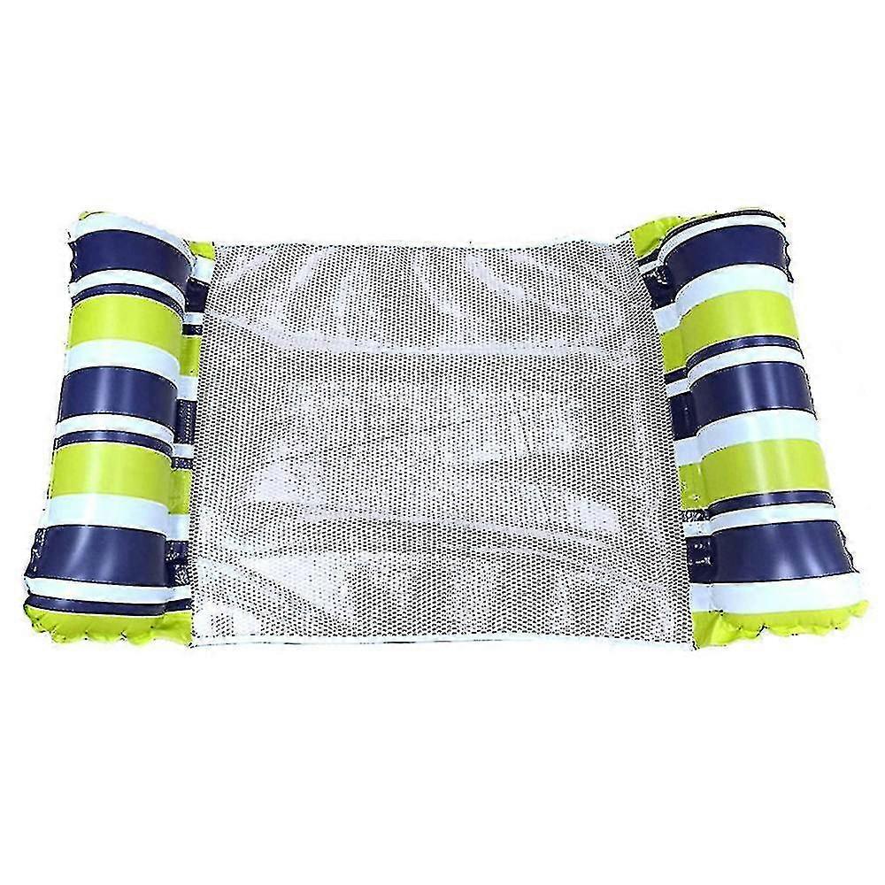 Inflatable Pool Floats Hammock Multi-purpose Water Lounger Foldable Backrest Beach Swimming Water Floating Raft